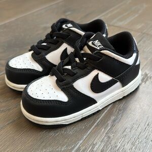 WORN ONCE toddler panda sneakers